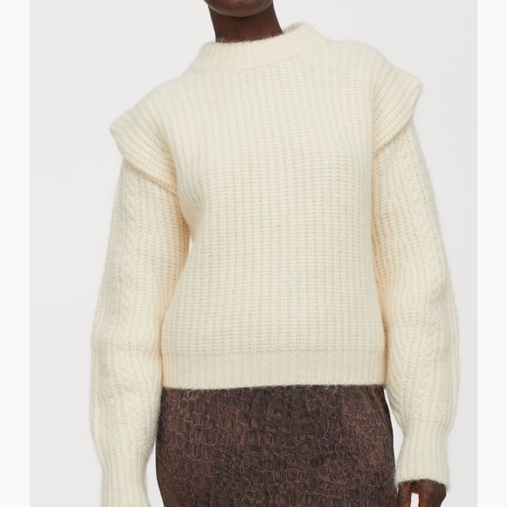 H&M Sweater - Cream - Women’s Size Large - BNWT